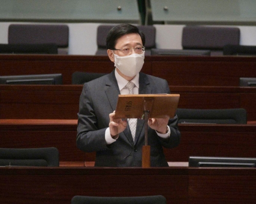 李家超指,不排除提升本港恐襲威脅級別。