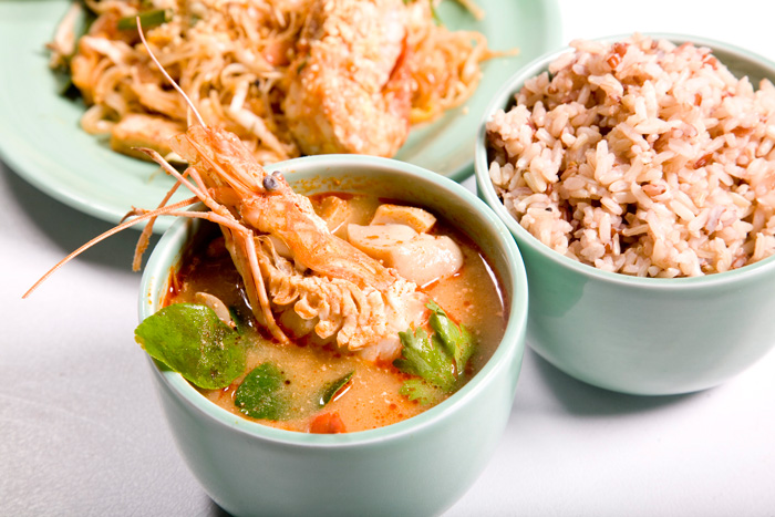 泰國人心目中最能代表泰國的菜肴，結果顯示57%的民眾選擇泰式酸辣蝦湯，排名首位。