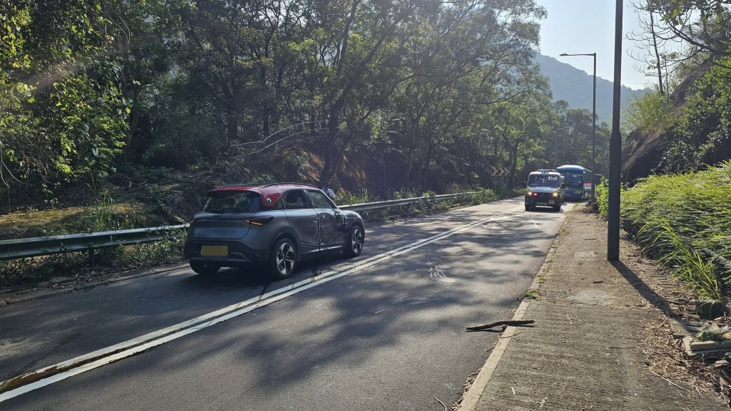 另一車輛被波及。fb車cam L(香港群組)圖片 另一車輛被波及。fb車cam L(香港群組)圖片