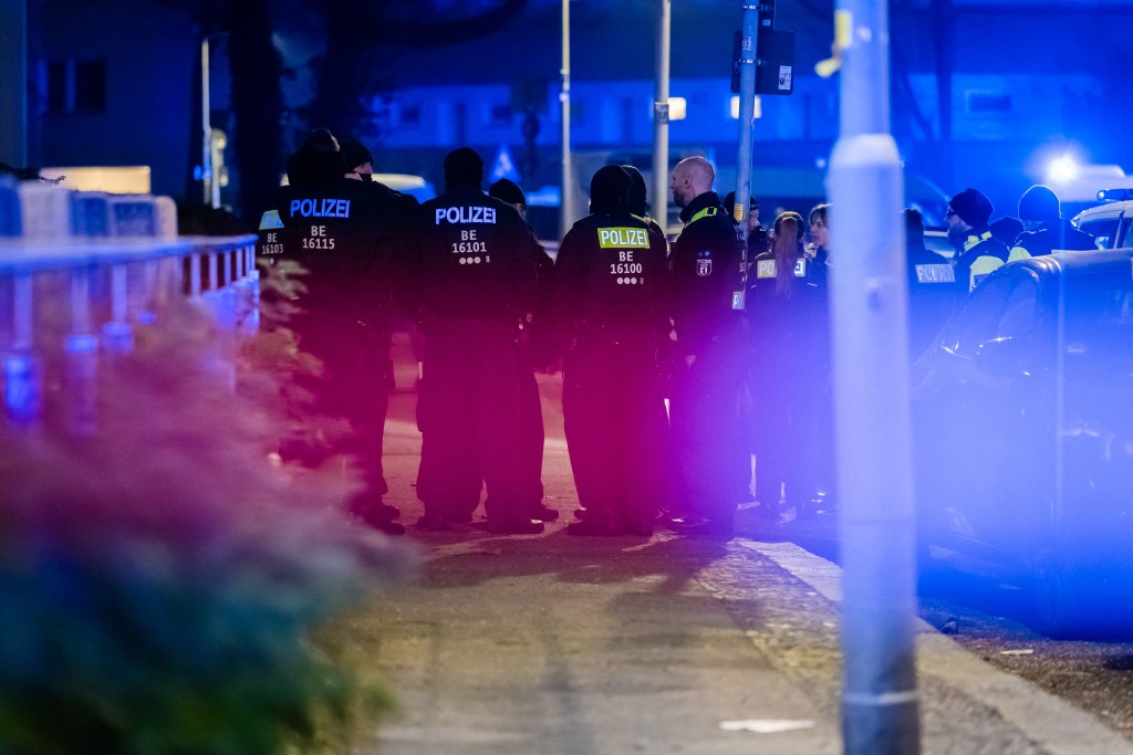 德國柏林住宅發生槍擊案 5人受傷兩人命危。法新社 德國柏林住宅發生槍擊案 5人受傷兩人命危。法新社