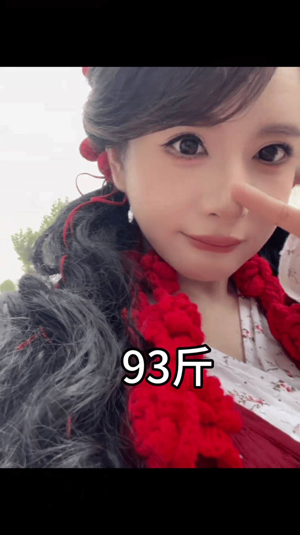 浙江女狂减43磅撞样杨幂，拍片记录减肥过程。