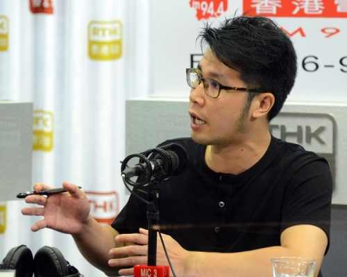 民權觀察發言人王浩賢。資料圖片