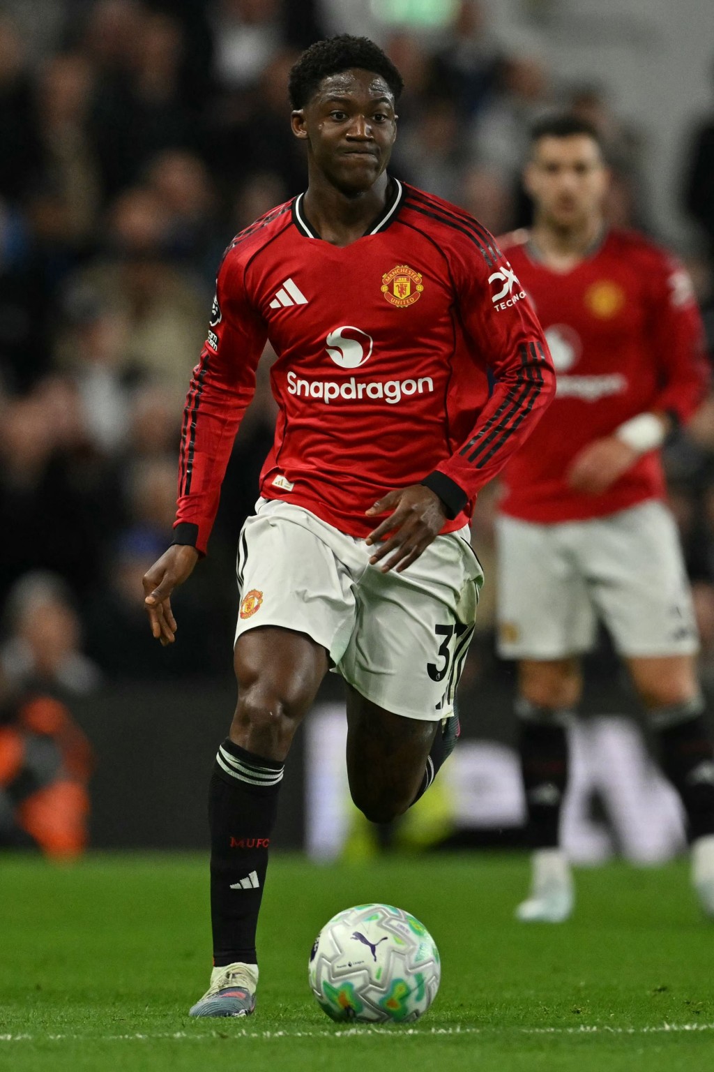 有傳明奈與曼聯續約5年。法新社