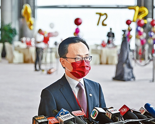 ■聶德權指出,目前安老院舍的疫苗接種率仍不足一成。