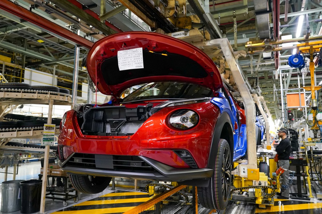 英國汽車5月產量跌至76年來同期最低水平。路透社
