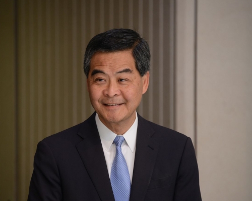 梁振英将率团访京。资料图片