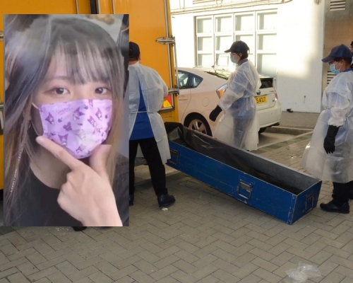 女死者（小圖）上周六失蹤後家屬曾經尋人。