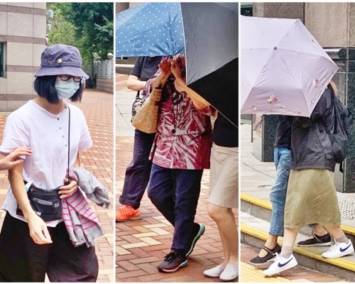 左起:陳美霞、鄭玉珍、陳君怡。資料圖片