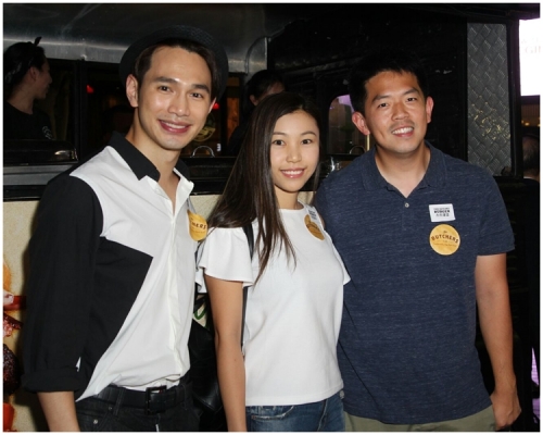 王梓軒聯同薛家燕的兒子石耀庭 (Jackson) 及其未婚妻Zoe出席活動。