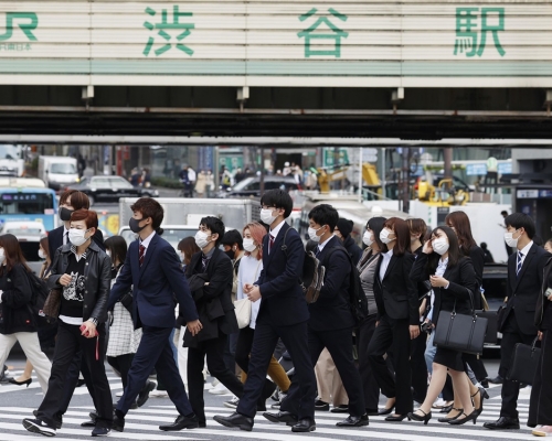 東京連續第3日超過500宗確診。AP圖片