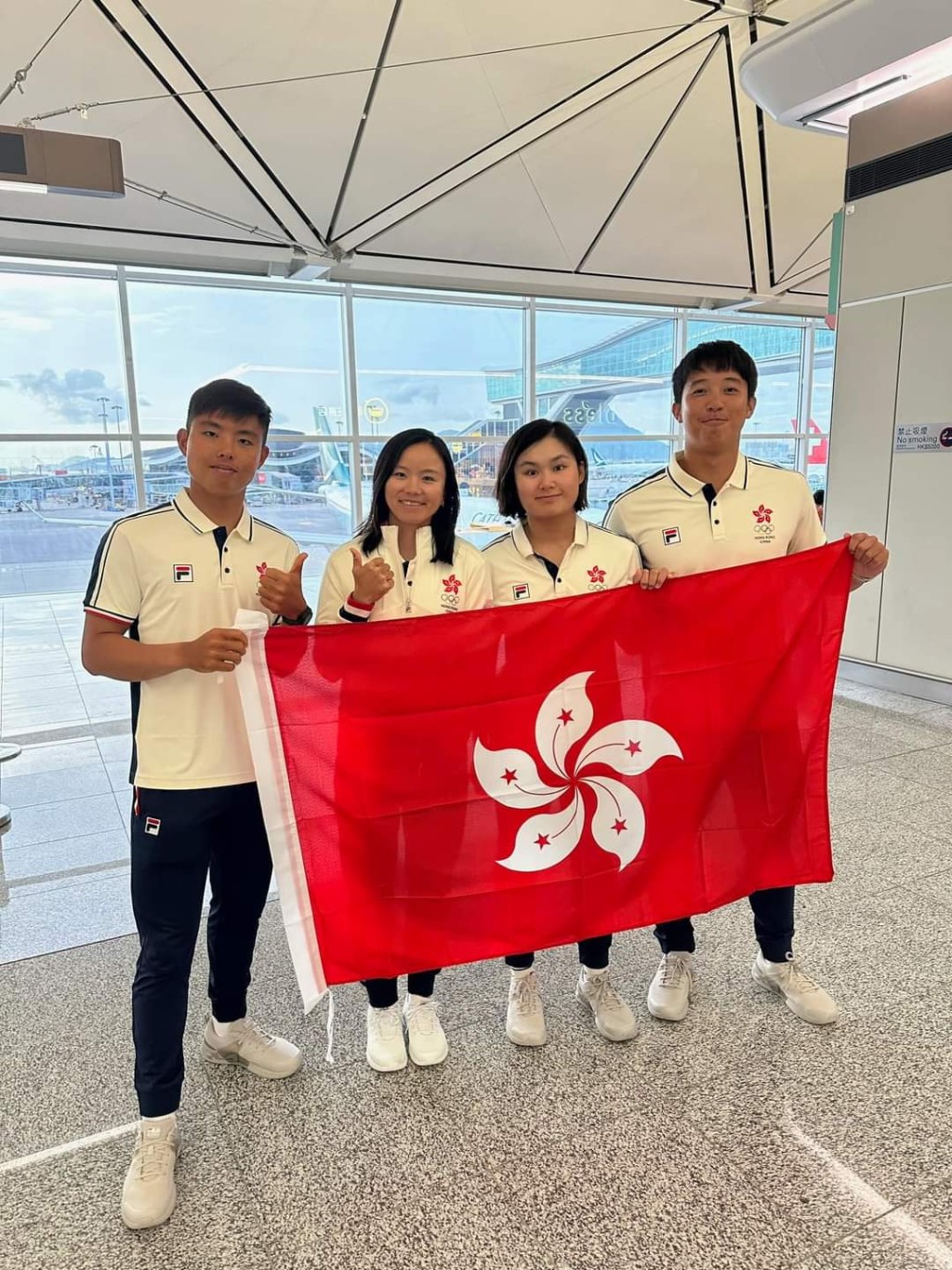 香港風帆隊代表。風帆總會提供