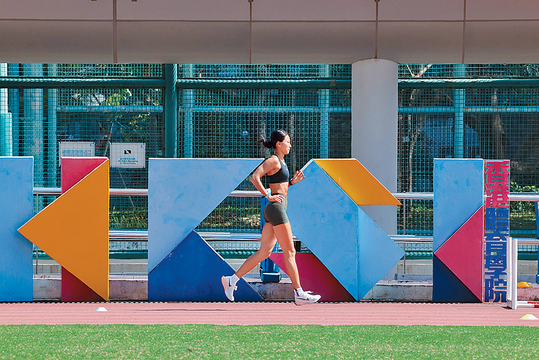 呂麗瑤今日出場，展開個人第4次全運之旅。