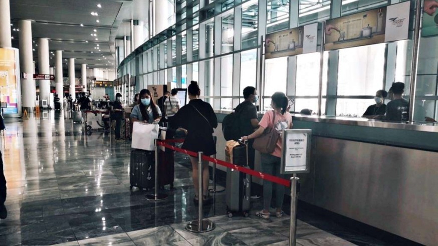 澳門機場。資料圖片