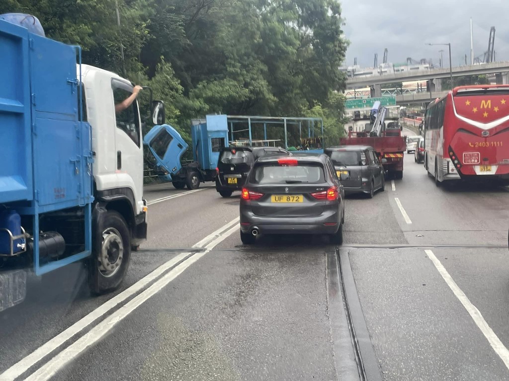 fb屯門公路塞車關注組圖片