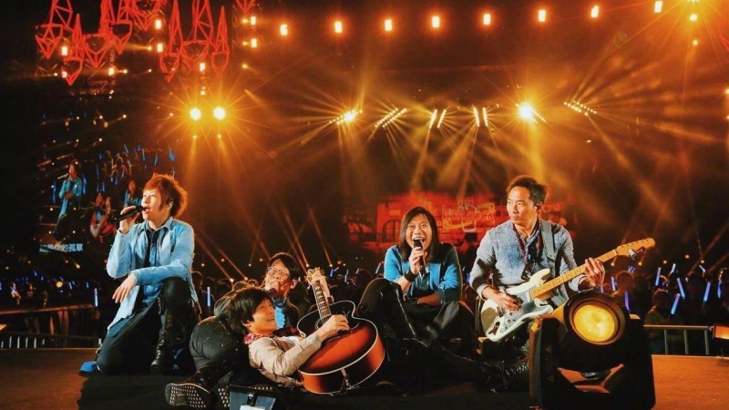 時隔4年五月天再在北京舉行演唱會。