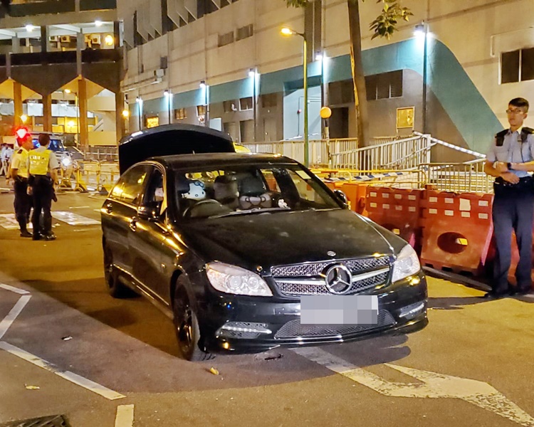 涉案私家車。