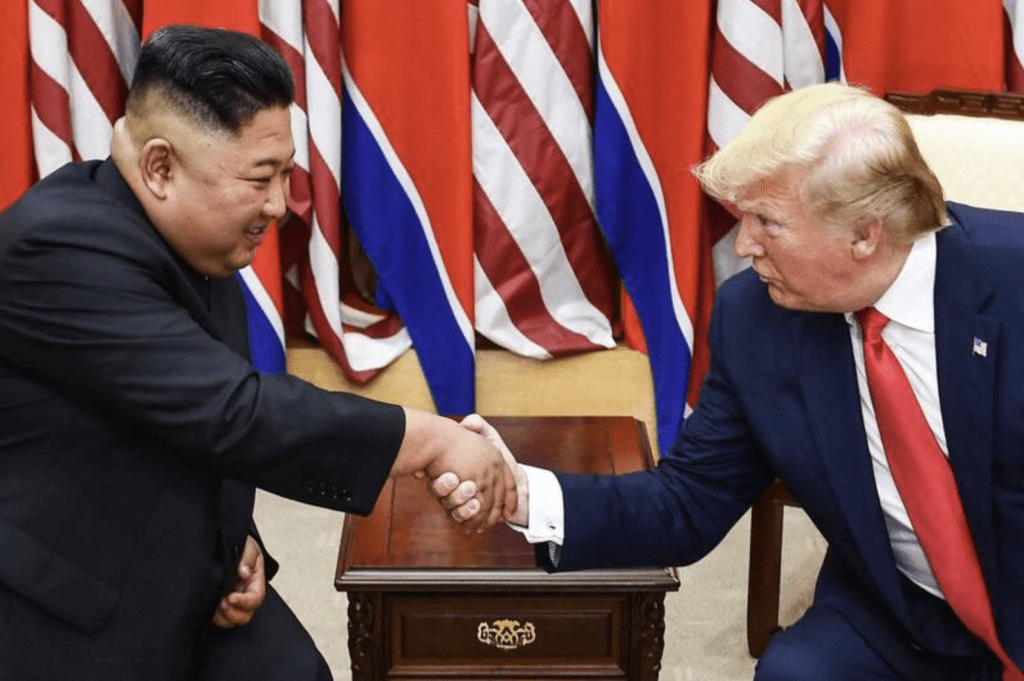 特朗普不滿美韓軍演耗資巨大，同時向北韓釋放了完全不恰當及敵對的信號。法新社