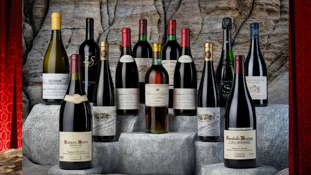 「甄選瑰寶：顯赫藏家的典藏名釀」專場，帶來波爾多一級酒莊、陳年蘇玳（Sauternes）、標誌性勃根地、超級托斯卡納、頂級德國雷司令（Riesling）及珍稀香檳等優質佳釀。