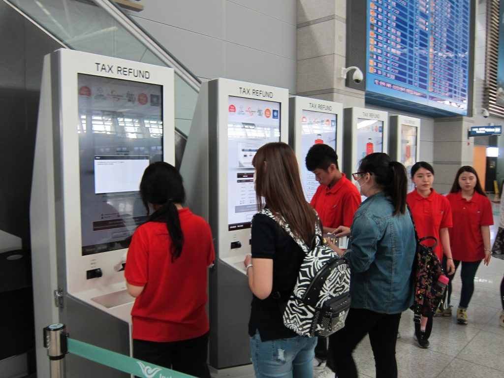 南韓明年起將旅客退稅上限提升一倍。網絡圖片