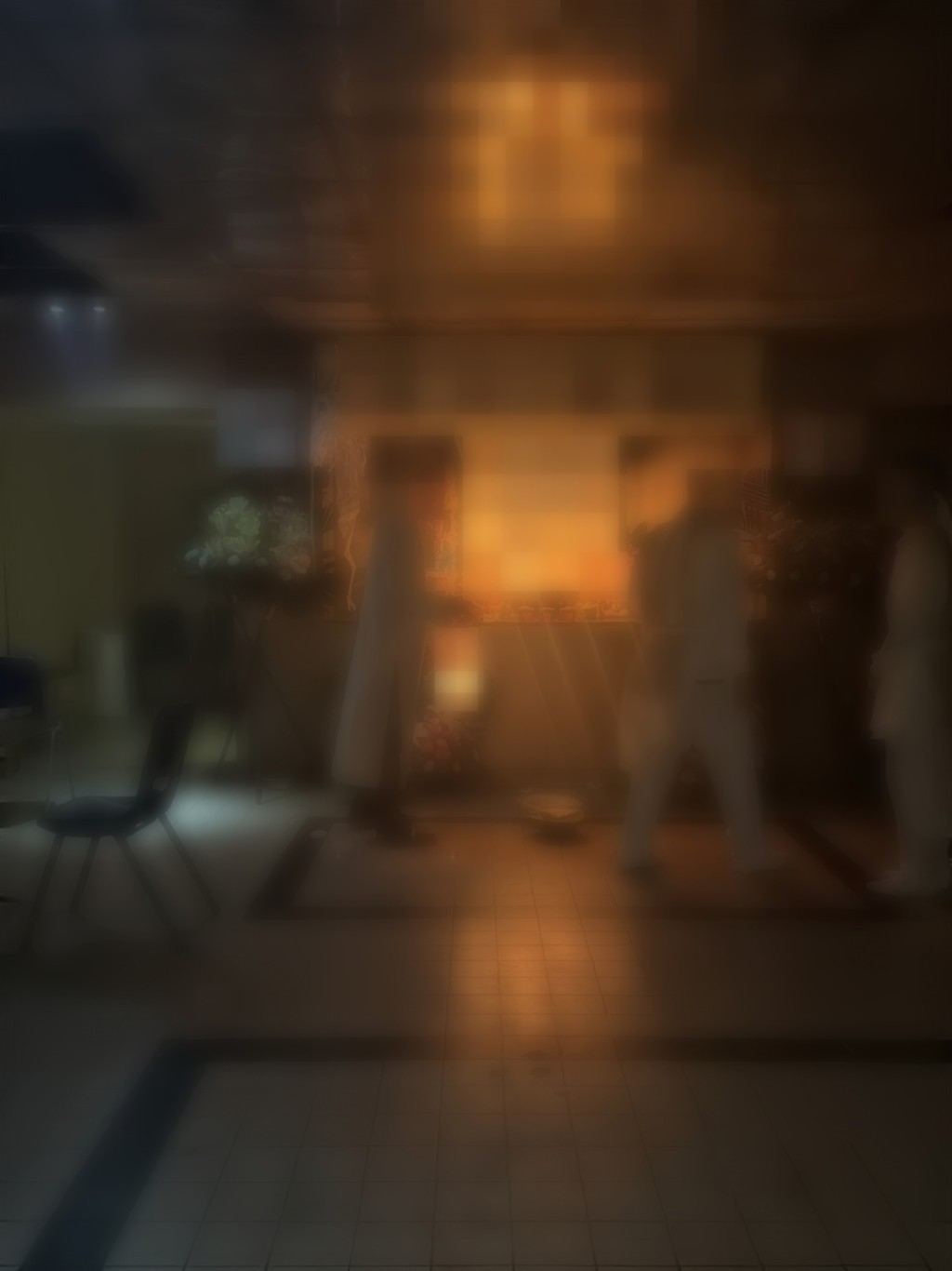 有靈寢室僅餘燭光。讀者提供 有靈寢室僅餘燭光。讀者提供
