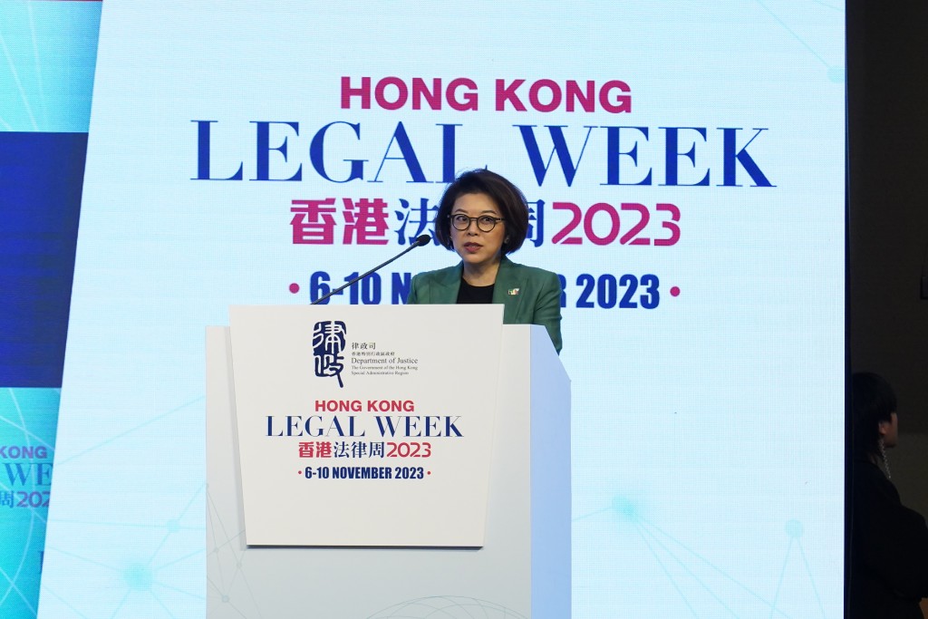 谭允芝指现在是最好的时间讨论法治如何支撑香港成为文化艺术之都。叶伟豪摄