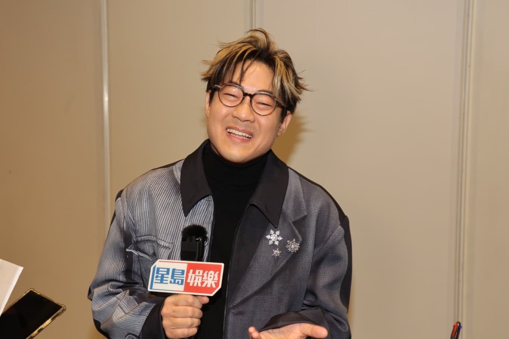 羅啟豪表明《中年好聲音4》的參加者更勝前一屆，「對手越嚟越強，慶幸自己早早參加。」