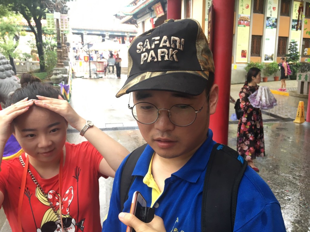 南京旅客王先生。