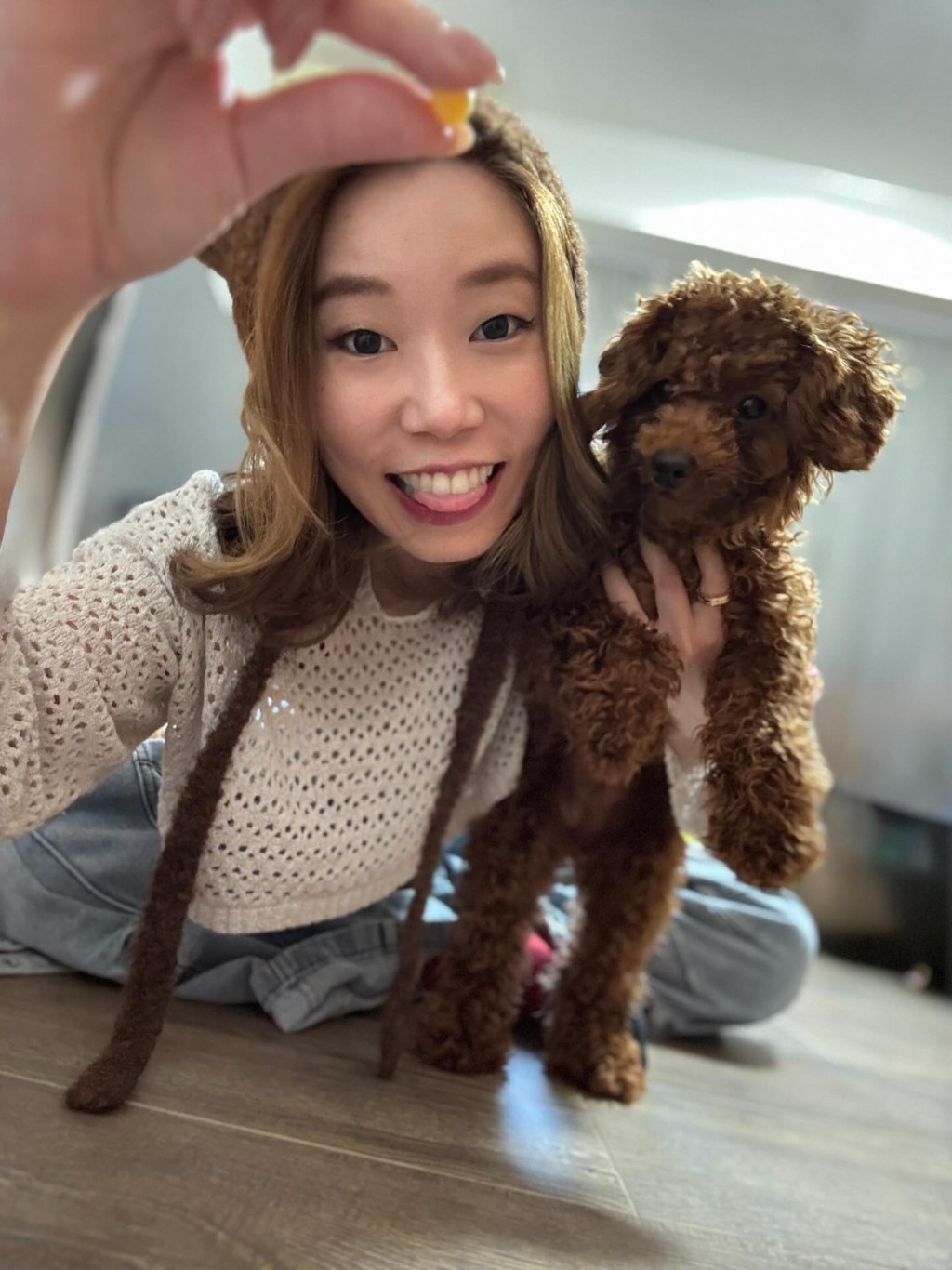 消失逾神隱一年的何慶湘今年二月曾露面。