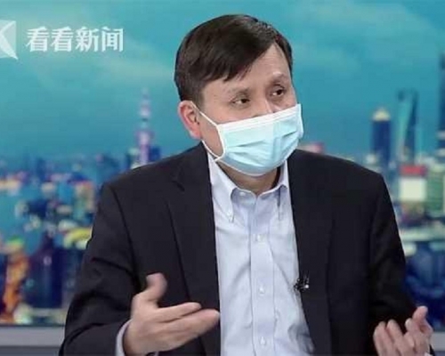 上海醫生張文宏憑藉因犀利敢言,被內地網民熟悉喜愛。網圖