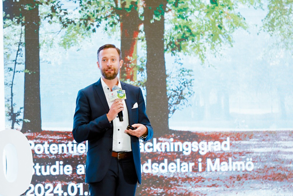 Nature Based Solutions Institute 總監 Johan Östberg 博士。