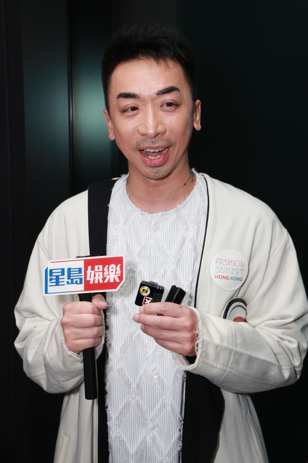 梁文禮被問到有傳欣宜秘密產子,他則說不知道。 梁文禮被問到有傳欣宜秘密產子,他則說不知道。
