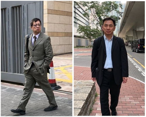 楊世達(左)及蔡溢昌(右)。