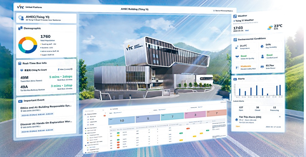 航空及航海教育中心「統一平台」項目實現校園網絡智慧化運作。
