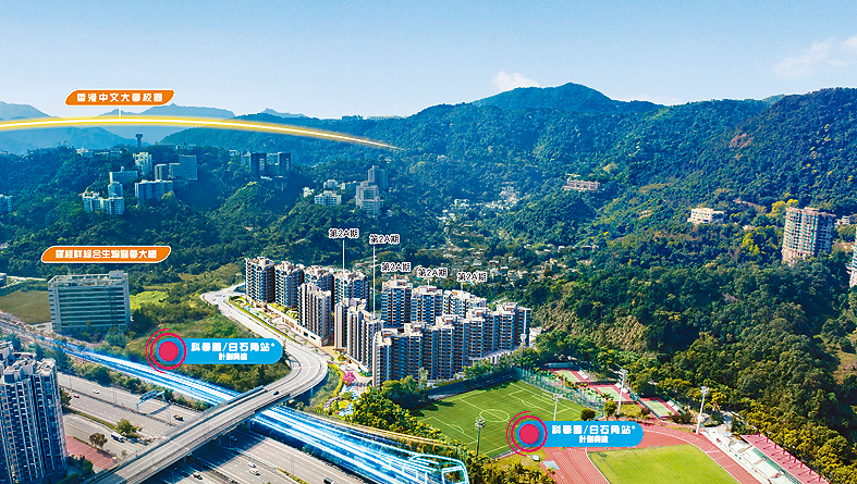 港鐵白石角站規劃方案一再延期。 港鐵白石角站規劃方案一再延期。