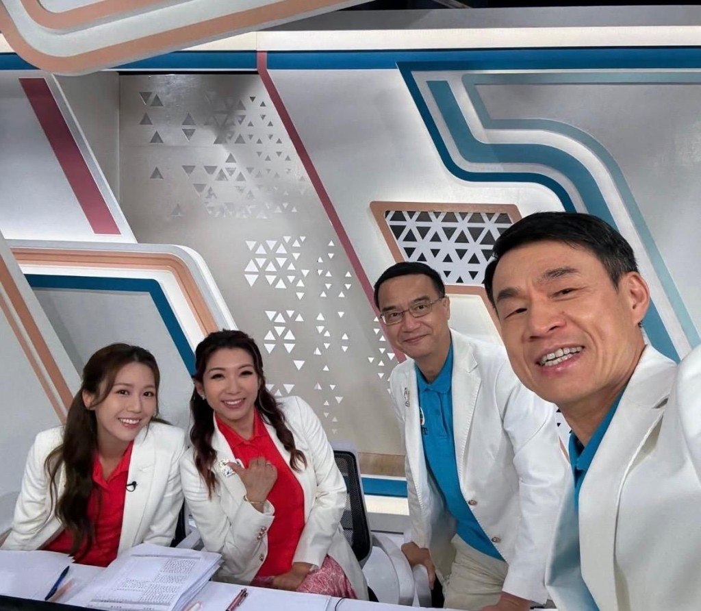 何沛珈參與《全運會》，累積主持經驗。