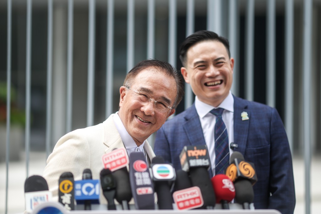 田北辰不尋求連任。何家豪攝 田北辰不尋求連任。何家豪攝