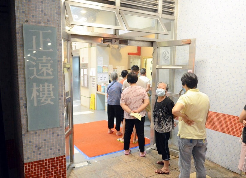 慈正邨全部居民將會進行檢測。資料圖片