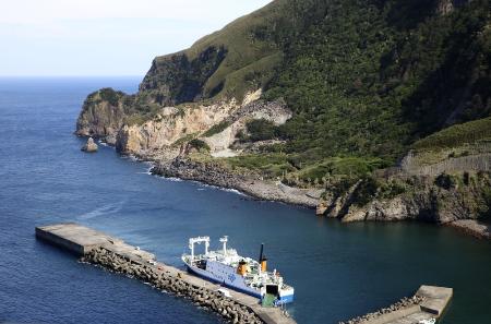 涉事渡輪由從奄美市的名瀨港出航，在準備進入惡石島港之前發生火警。網上圖片