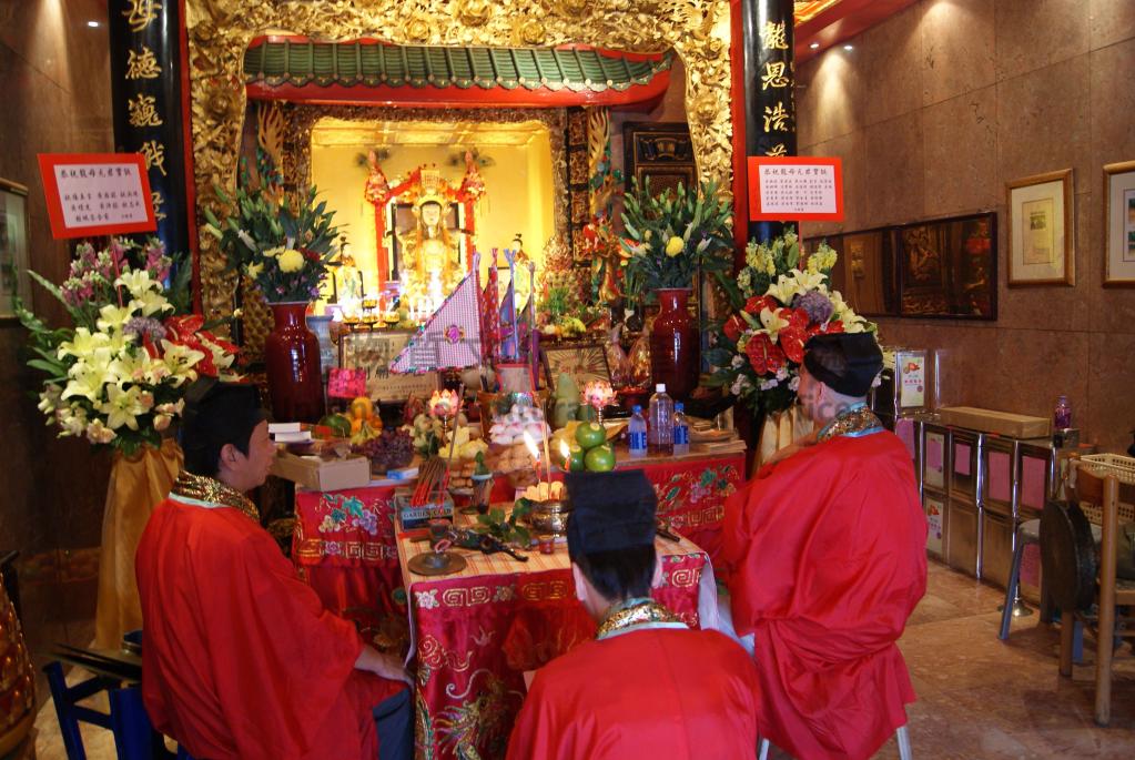 坪洲龍母廟（圖片來源：香港非物質文化遺產（非遺）資料庫）