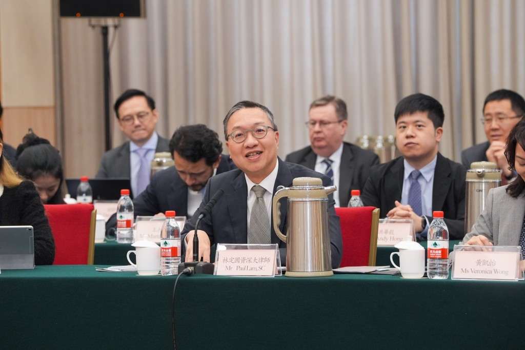 律政司司長林定國。林定國FB圖片