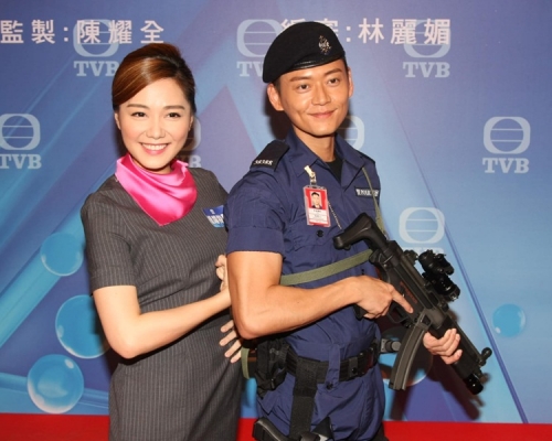 靚湯過肥、振朗過瘦，二人在劇中有感情線。