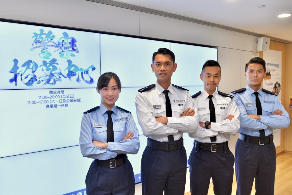 香港警務處在去年11月起舉辦「內地大學招募快線」。資料圖片
