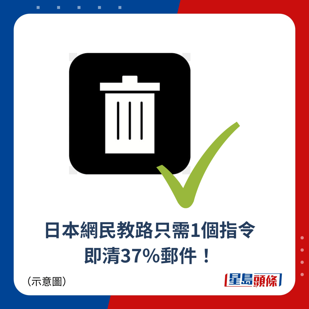 日本网民教路只需1个指令即清37％邮件！