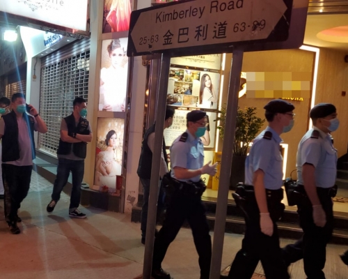 金巴利道夜店林立。資料圖片