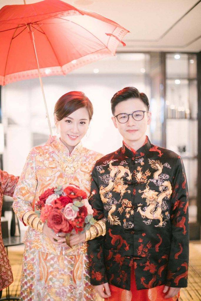 陈诗欣于2021年嫁有米圈外男友陈尔正。  ​