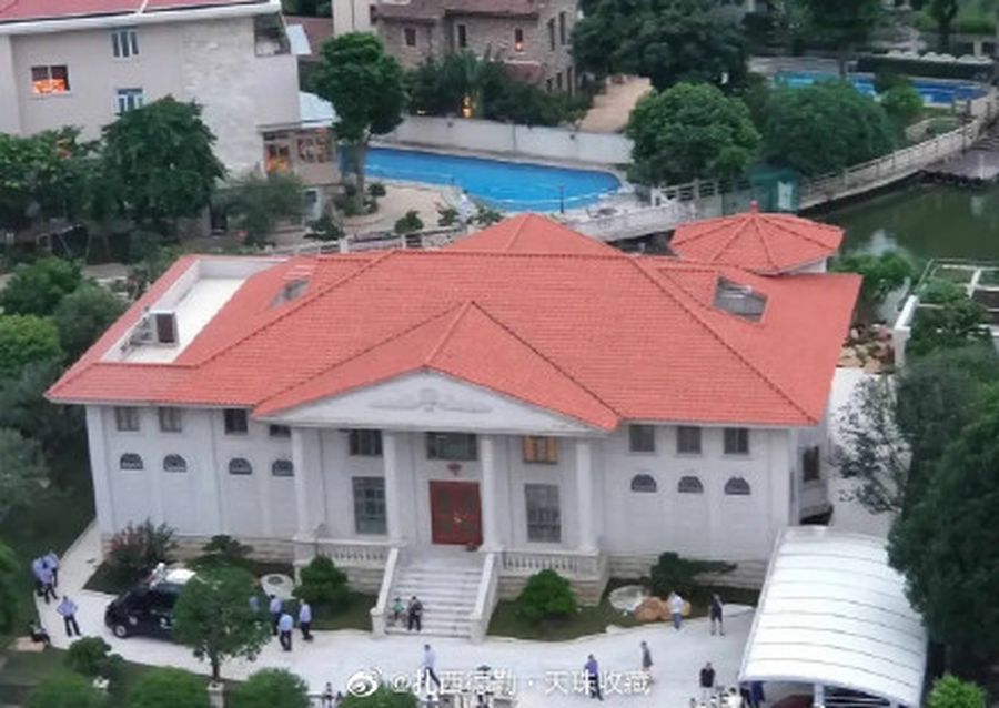 何享健位於順德北滘君蘭高爾夫生活村住宅。網圖