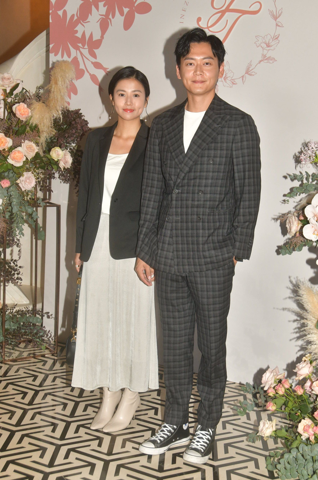 二人一同出席洪永城与梁诺妍婚礼。