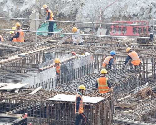 建造業已連續9年有最高意外率。資料圖片