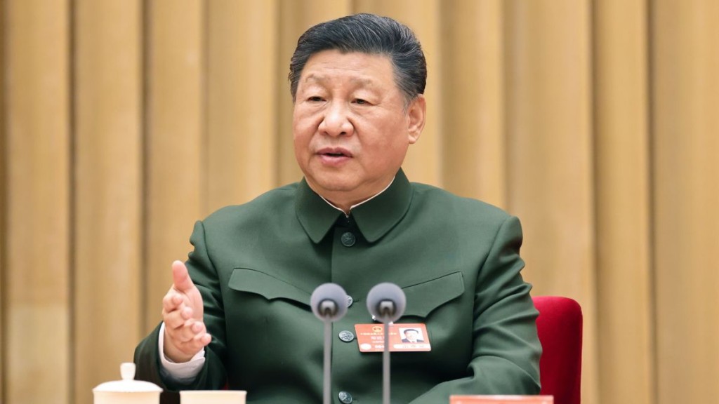 中央軍委主席習近平出席全軍高級幹部培訓班開班式。新華社資料圖片