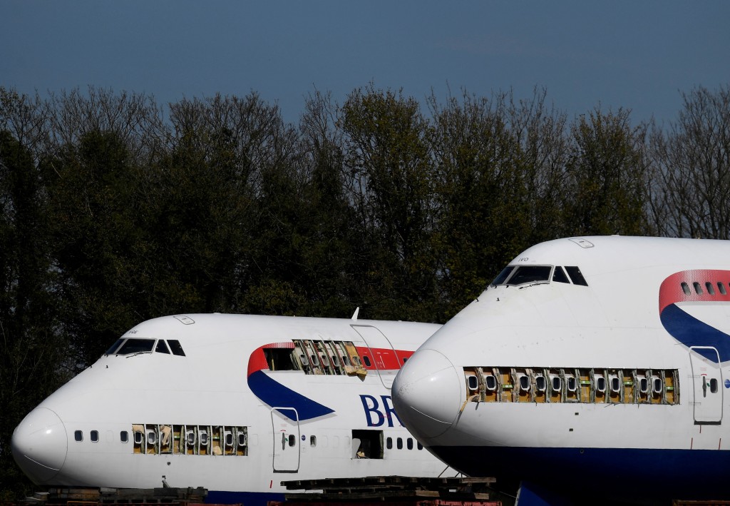 747又稱為珍寶客機（Jumbo Jet）。 路透社